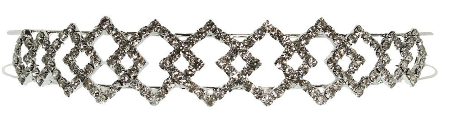 Hairband Rhinestone Square Tiara