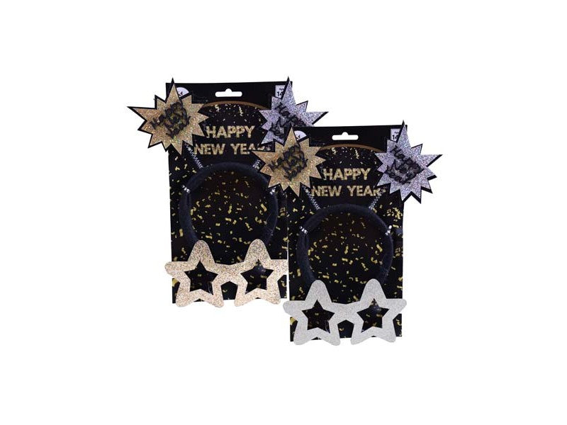 Happy New Year Starburst Headband