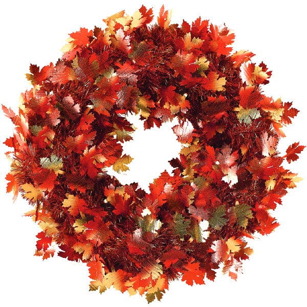 Fall Foliage Wreath 18in