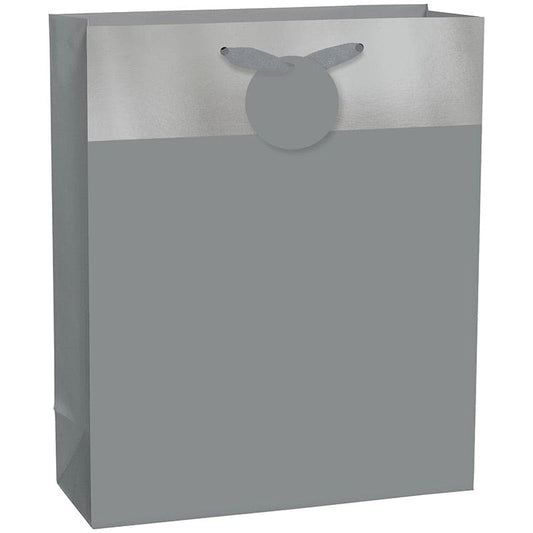 Gift Bag Matte Silver