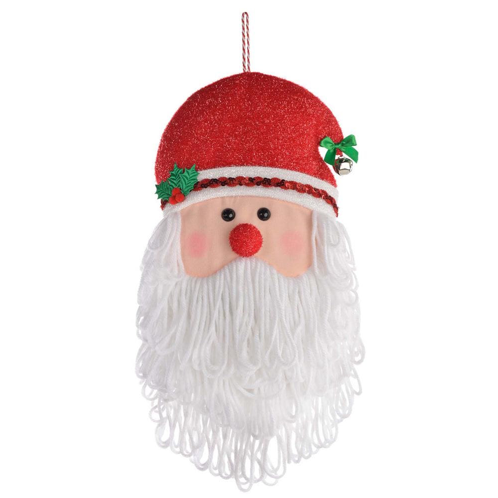 Door Hanger Santa Head