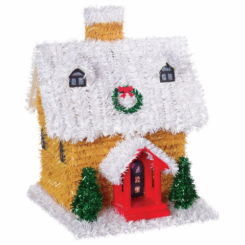 GingerBread House Tinsel 3-D