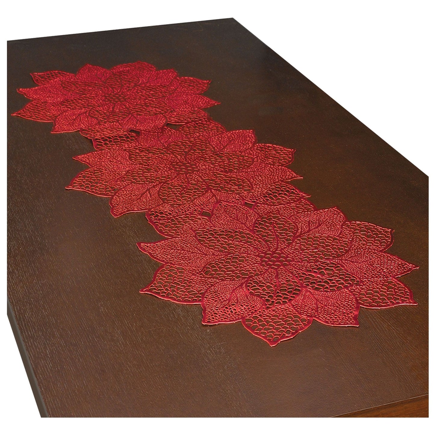 Poinsettia Table Runner