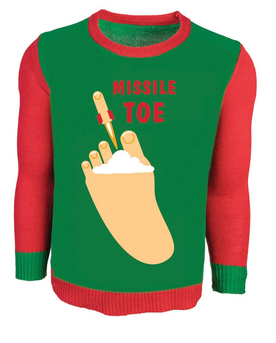 Christmas Ugly Sweater Missile Toe