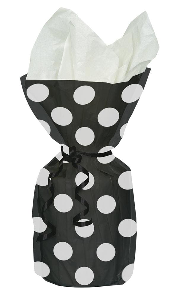 Midnight Black Dots Cello Bags