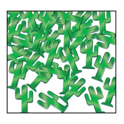 Green Cactus Foil Confetti Mix