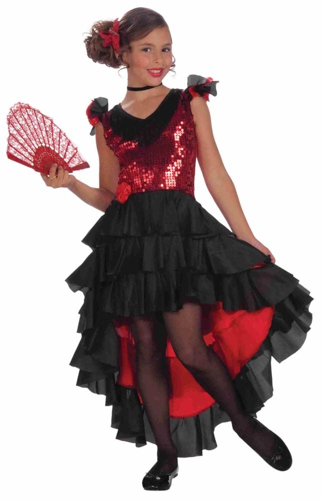 Spanish Dancer Child Costume