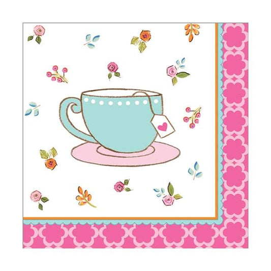 Tea Time Beverage Napkins