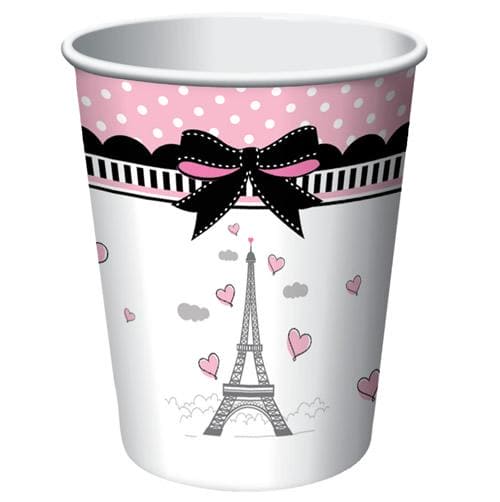 Party in Paris Paper Cups 9oz